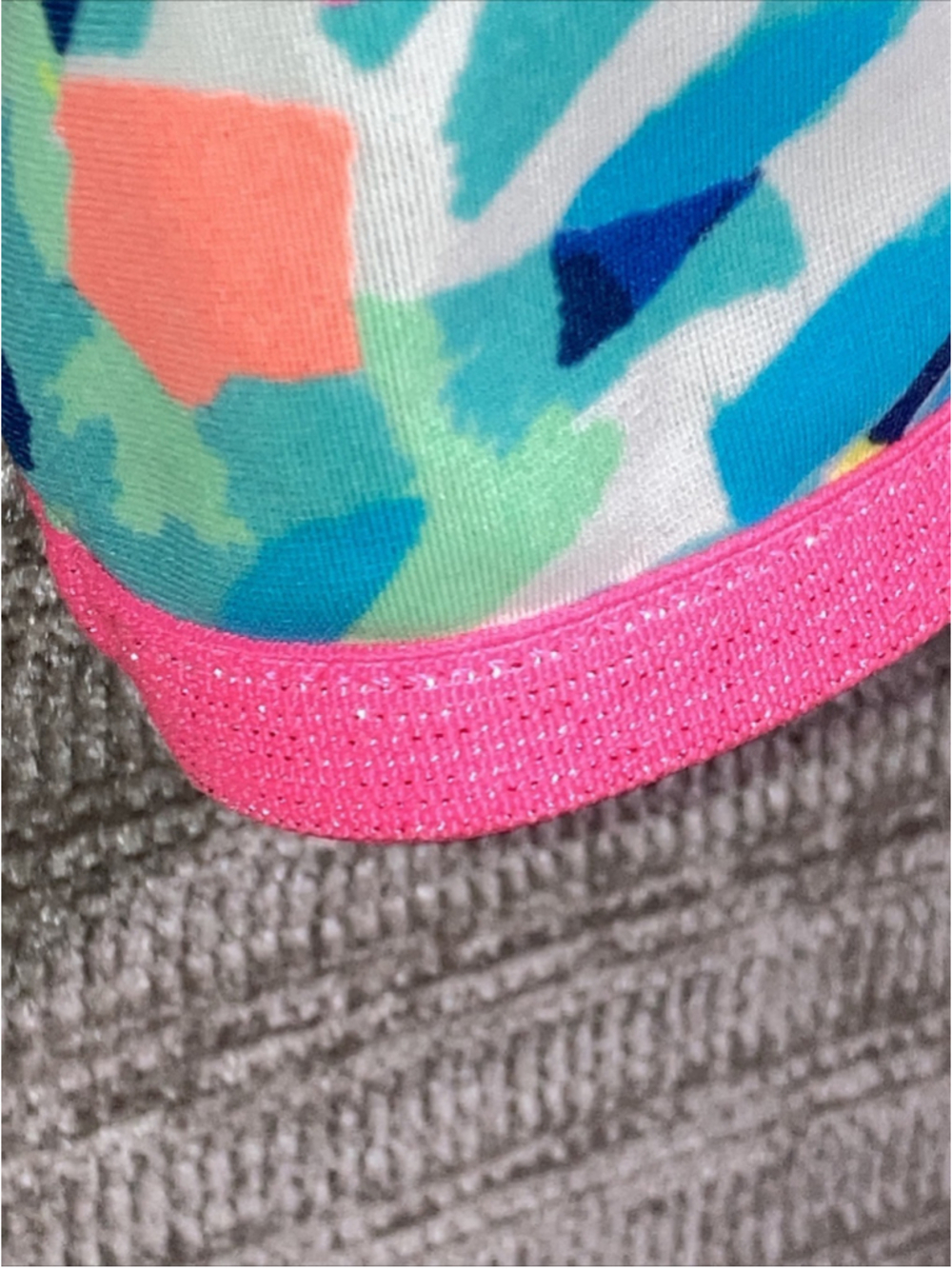 Lilly Pulitzer Luxetics Mini Sydney Rashguard Swim Top Jacket UPF Girl’s 8-10 L - Picture 10 of 15